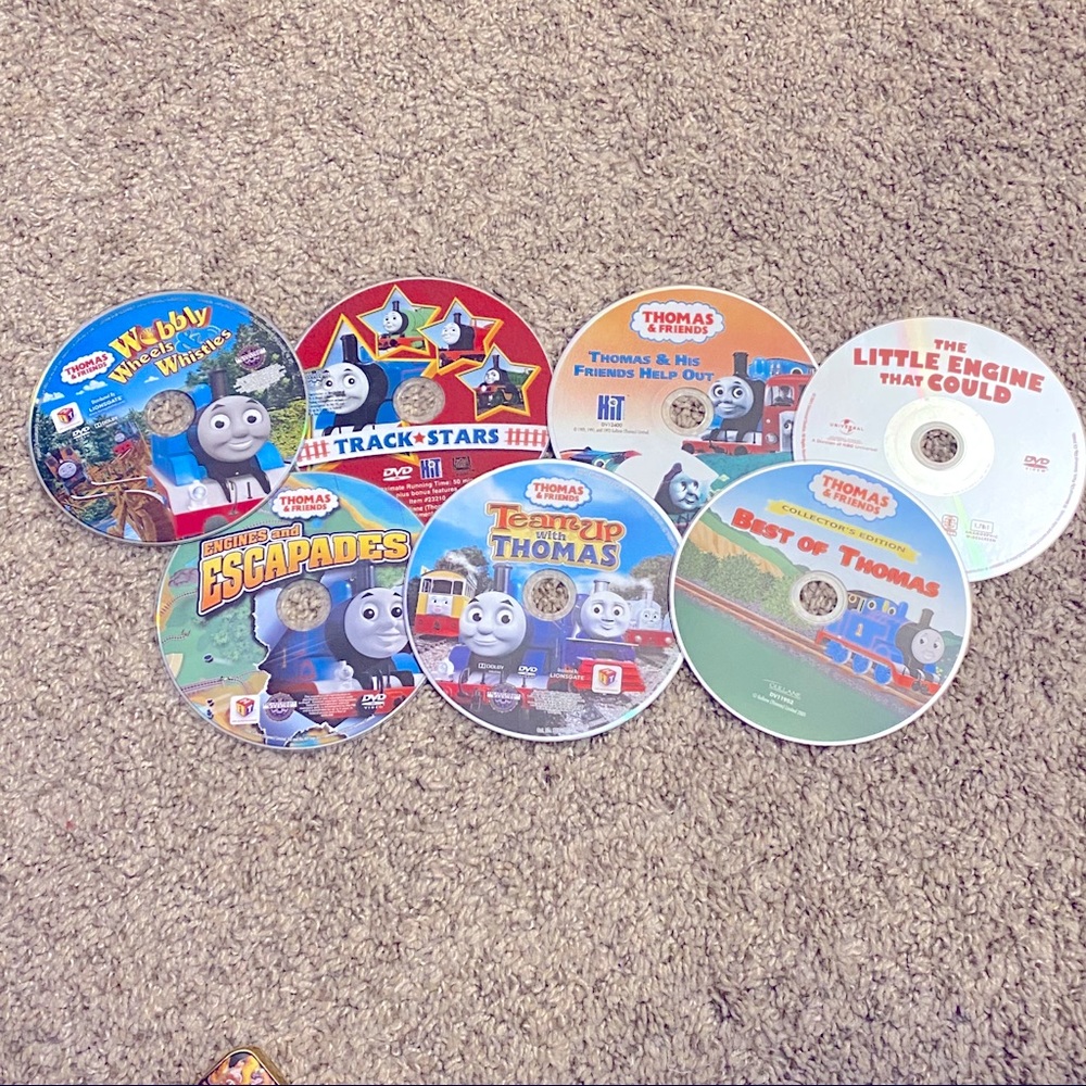 Thomas The Train DVD Lot Of 7